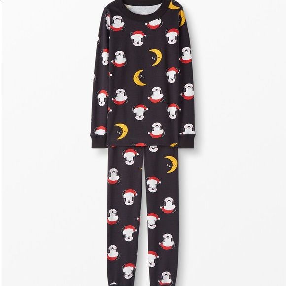 HANNA ANDERSSON MICKEY SANTA LONG JOHN - Picture 1 of 5